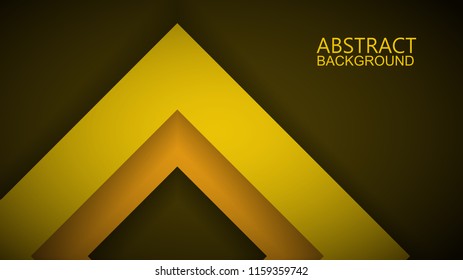 Modern abstract yellow background 