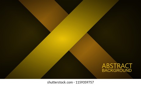 Modern abstract yellow background 