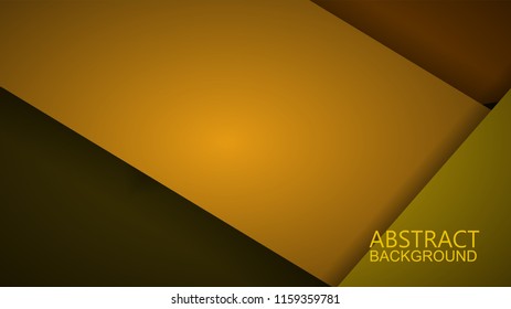 Modern abstract yellow background 
