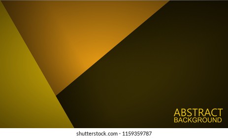 Modern abstract yellow background 