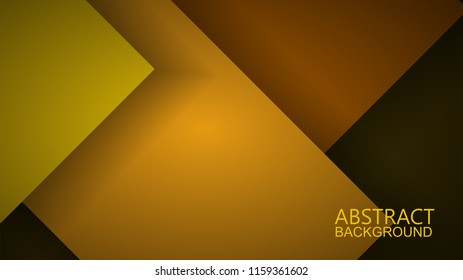 Modern abstract yellow background 