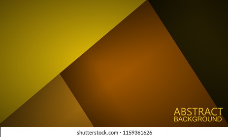 Modern abstract yellow background 