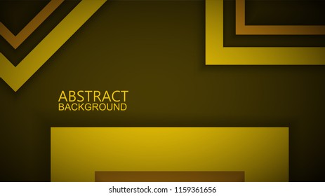 Modern abstract yellow background 