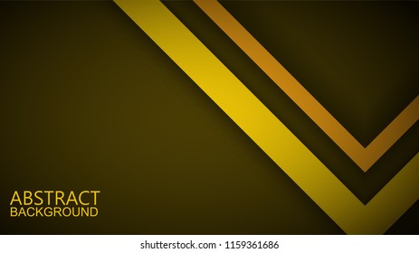 Modern abstract yellow background 