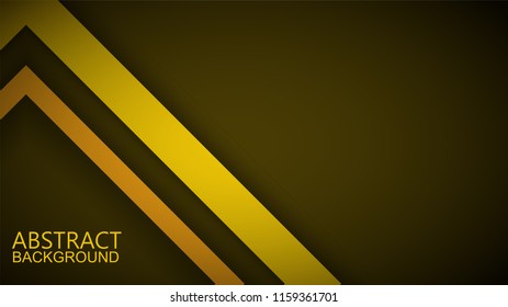 Modern abstract yellow background 