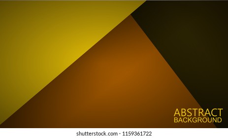Modern abstract yellow background 