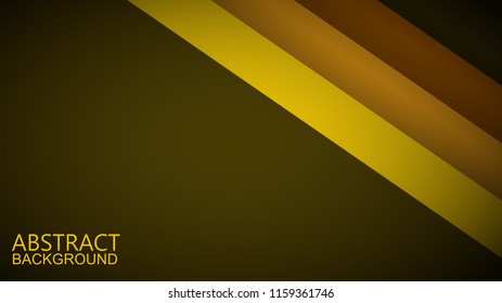 Modern abstract yellow background 