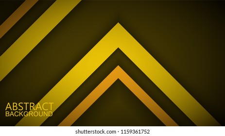 Modern abstract yellow background 