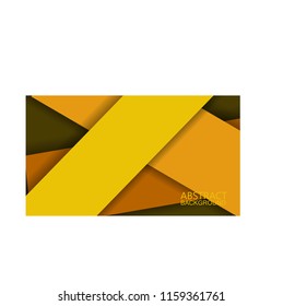 Modern abstract yellow background 