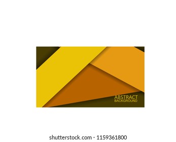 Modern abstract yellow background 