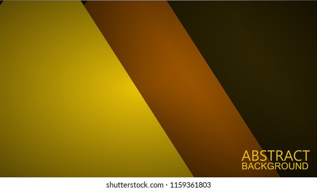 Modern abstract yellow background 