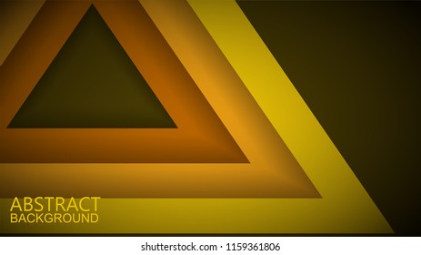 Modern abstract yellow background 