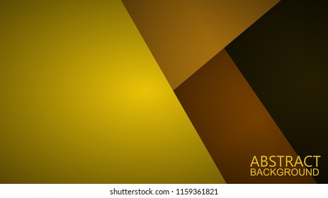 Modern abstract yellow background 