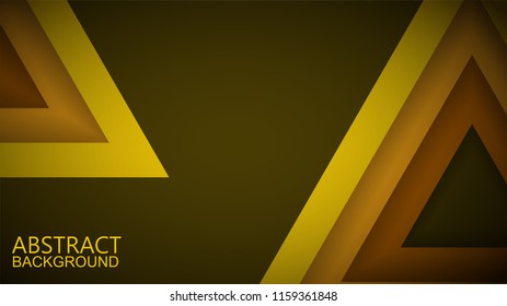 Modern abstract yellow background 