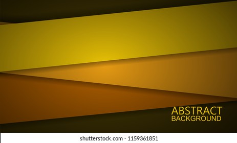 Modern abstract yellow background 