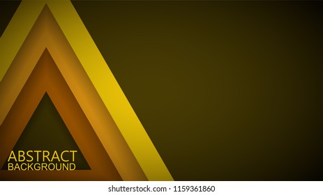 Modern abstract yellow background 
