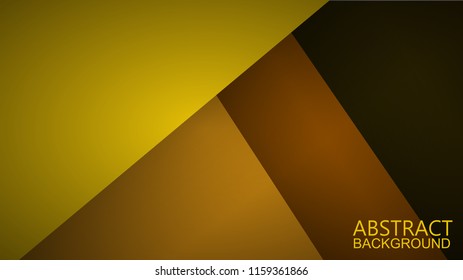 Modern abstract yellow background 