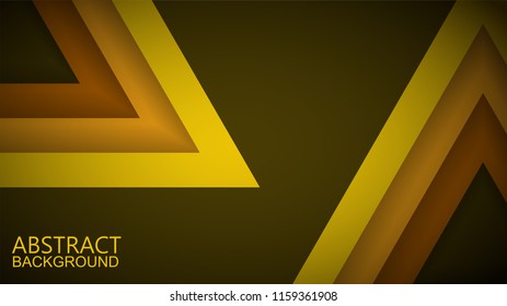 Modern abstract yellow background 