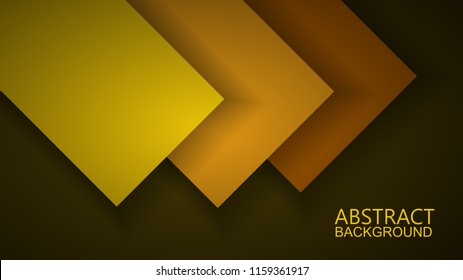 Modern abstract yellow background 