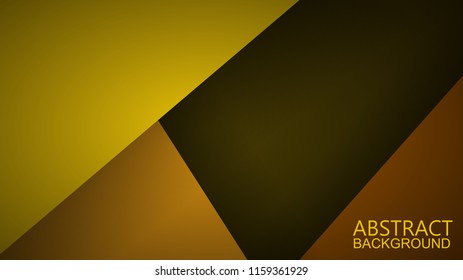 Modern abstract yellow background 