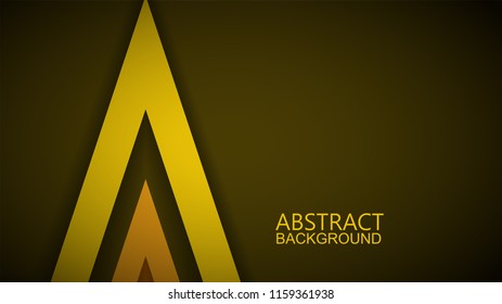 Modern abstract yellow background 