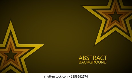 Modern abstract yellow background 