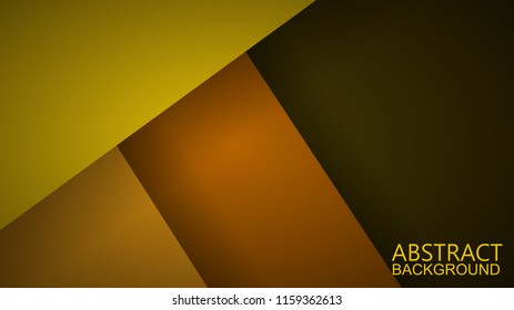 Modern abstract yellow background 