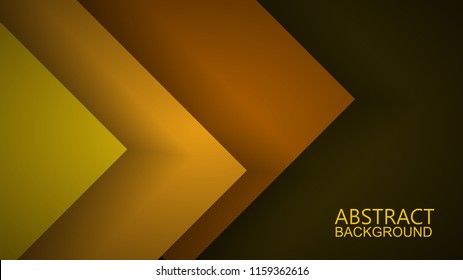 Modern abstract yellow background 