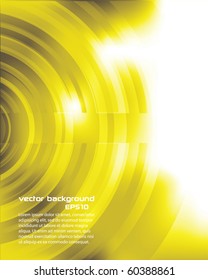 Modern Abstract Yellow Background