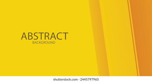Modern abstract yellow geometric background