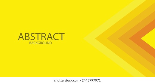 Modern abstract yellow geometric background