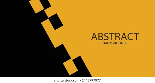 Moderner abstrakter gelber geometrischer Hintergrund
