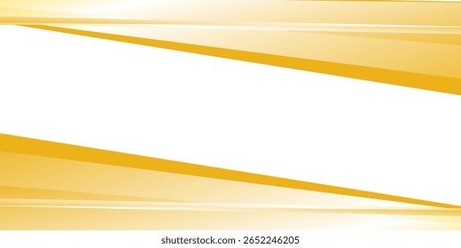 Moderner abstrakter gelber Farbverlauf-Hintergrund mit dynamischen diagonalen Linien und Soft-Light-Effekten