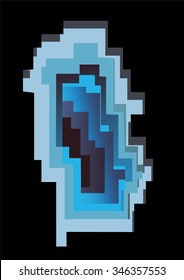 modern abstraction vector direct figures