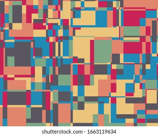 Moderner, abstrakter Hintergrund. Vektorillustration Vorlage für Druckbaner, Seite, Buchabdeckung, Web Landung.
