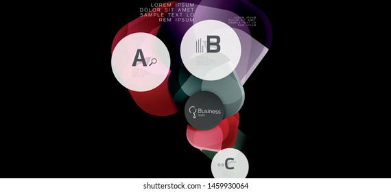 Modern advertising concept for wallpaper design. Vector info graphic design. Vector design concept. Business presentation. Abstract geometric frame. Trendy vintage style.