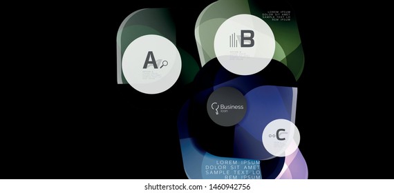 Modern advertising concept for wallpaper design. Vector info graphic design. Vector design concept. Business presentation. Abstract geometric frame. Trendy vintage style.