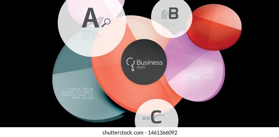 Modern advertising concept for wallpaper design. Vector info graphic design. Vector design concept. Business presentation. Abstract geometric frame. Trendy vintage style.