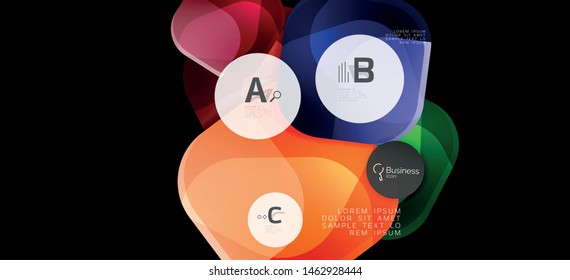 Modern advertising concept for wallpaper design. Vector info graphic design. Vector design concept. Business presentation. Abstract geometric frame. Trendy vintage style.