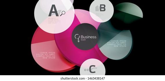 Modern advertising concept for wallpaper design. Vector info graphic design. Vector design concept. Business presentation. Abstract geometric frame. Trendy vintage style.