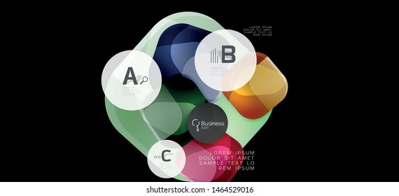 Modern advertising concept for wallpaper design. Vector info graphic design. Vector design concept. Business presentation. Abstract geometric frame. Trendy vintage style.