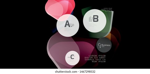 Modern advertising concept for wallpaper design. Vector info graphic design. Vector design concept. Business presentation. Abstract geometric frame. Trendy vintage style.