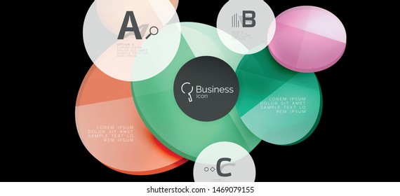 Modern advertising concept for wallpaper design. Vector info graphic design. Vector design concept. Business presentation. Abstract geometric frame. Trendy vintage style.