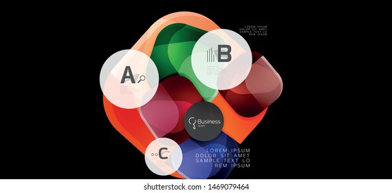 Modern advertising concept for wallpaper design. Vector info graphic design. Vector design concept. Business presentation. Abstract geometric frame. Trendy vintage style.