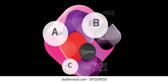 Modern advertising concept for wallpaper design. Vector info graphic design. Vector design concept. Business presentation. Abstract geometric frame. Trendy vintage style.