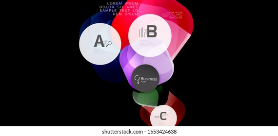 Modern advertising concept for wallpaper design. Vector info graphic design. Vector design concept. Business presentation. Abstract geometric frame. Trendy vintage style.