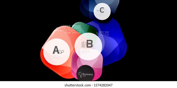 Modern advertising concept for wallpaper design. Vector info graphic design. Vector design concept. Business presentation. Abstract geometric frame. Trendy vintage style.