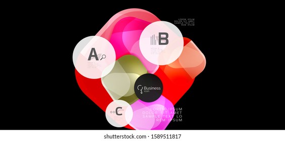 Modern advertising concept for wallpaper design. Vector info graphic design. Vector design concept. Business presentation. Abstract geometric frame. Trendy vintage style.