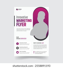 Modern Advertising Flyer for Corporate and Commercial Use