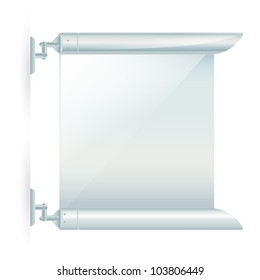 Modern advertising wall frame